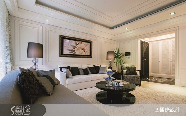 50坪老屋(16~30年)＿新古典客廳案例圖片＿IS國際設計＿IS_89之4