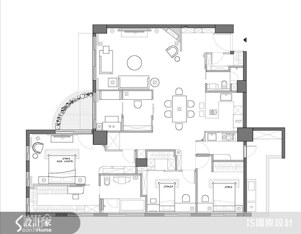 49坪＿新古典案例圖片＿IS國際設計＿IS_99之38