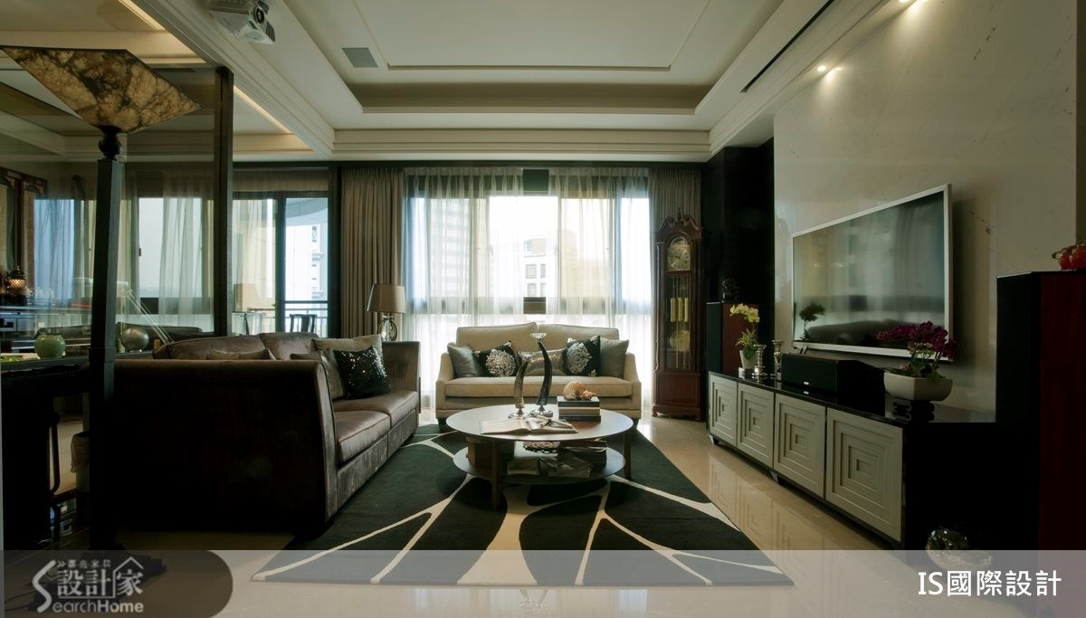 49坪＿新古典客廳案例圖片＿IS國際設計＿IS_99之5