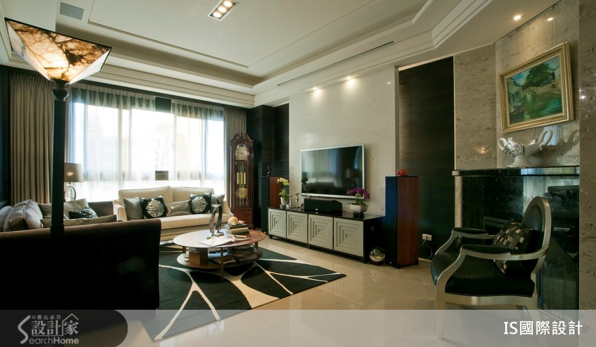 49坪＿新古典客廳案例圖片＿IS國際設計＿IS_99之3