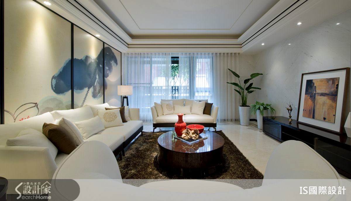 39坪＿新中式風客廳案例圖片＿IS國際設計＿IS_100之8