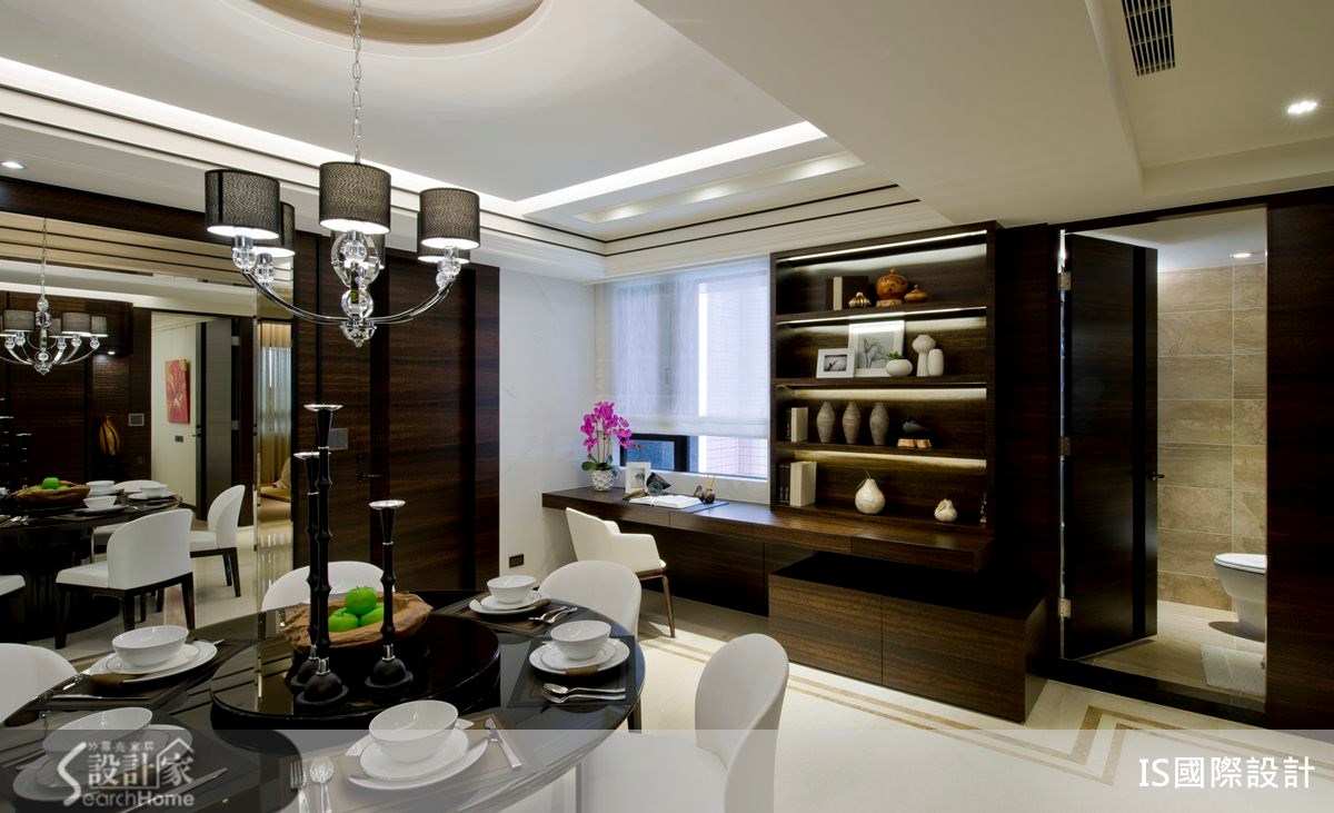 39坪＿新中式風餐廳案例圖片＿IS國際設計＿IS_100之21