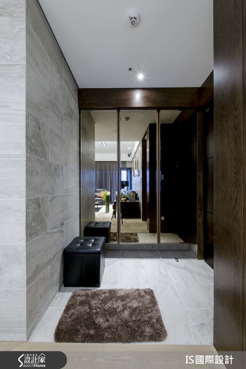 新成屋(5年以下)＿混搭風玄關案例圖片＿IS國際設計＿IS_102之2
