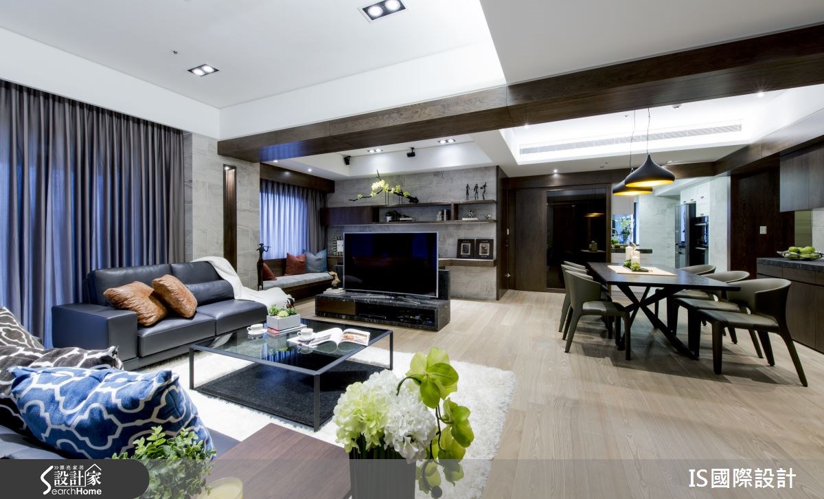新成屋(5年以下)＿混搭風客廳案例圖片＿IS國際設計＿IS_102之9