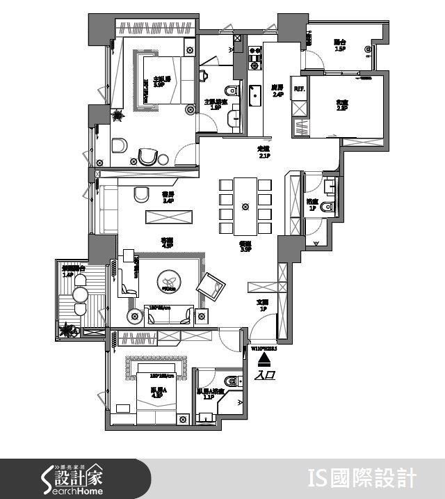 新成屋(5年以下)＿混搭風案例圖片＿IS國際設計＿IS_102之55