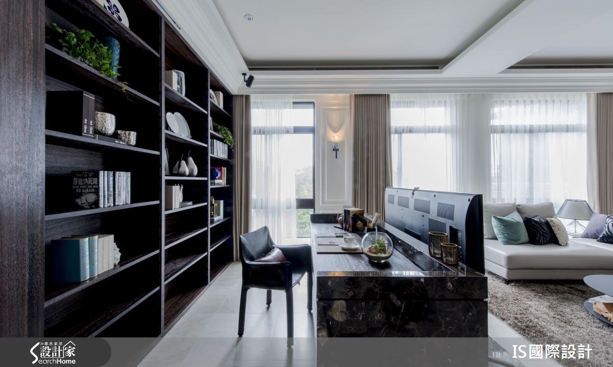 40坪新成屋(5年以下)＿美式風客廳案例圖片＿IS國際設計＿IS_104之20