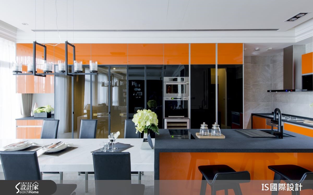 40坪新成屋(5年以下)＿美式風餐廳案例圖片＿IS國際設計＿IS_104之35