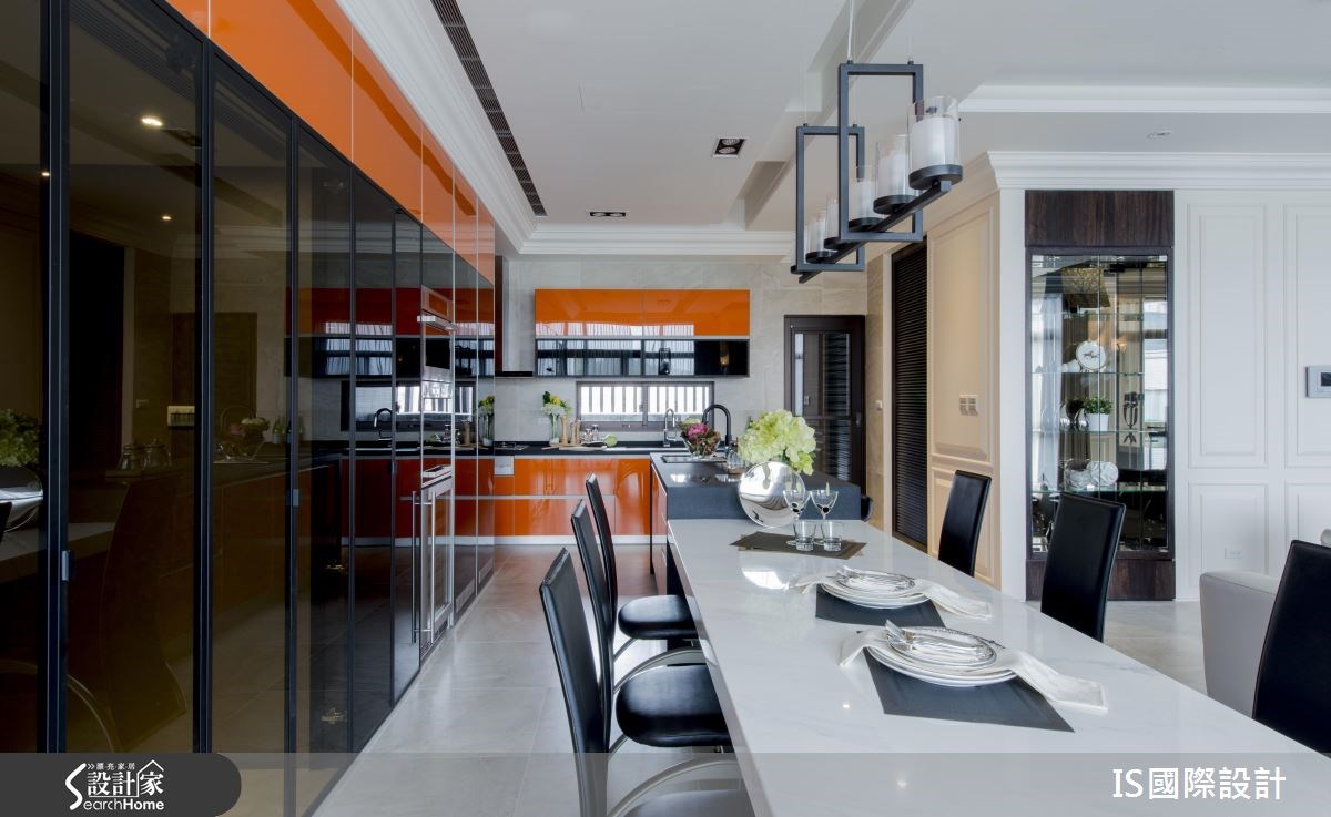 40坪新成屋(5年以下)＿美式風餐廳案例圖片＿IS國際設計＿IS_104之36