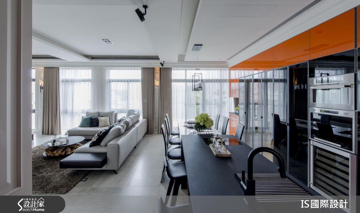 40坪新成屋(5年以下)＿美式風餐廳案例圖片＿IS國際設計＿IS_104之38