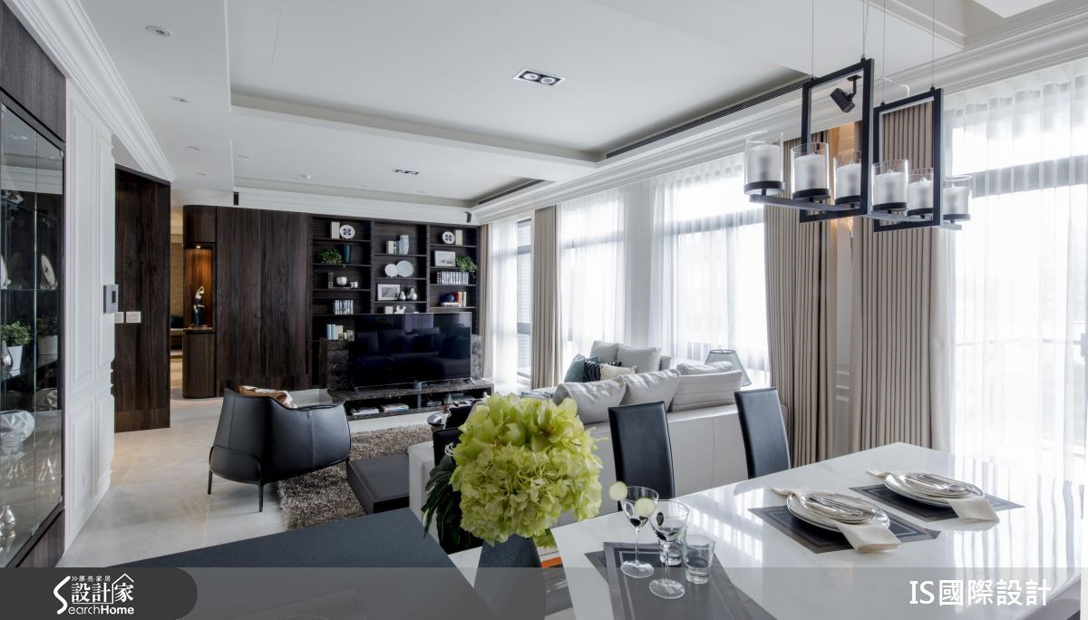 40坪新成屋(5年以下)＿美式風餐廳案例圖片＿IS國際設計＿IS_104之41
