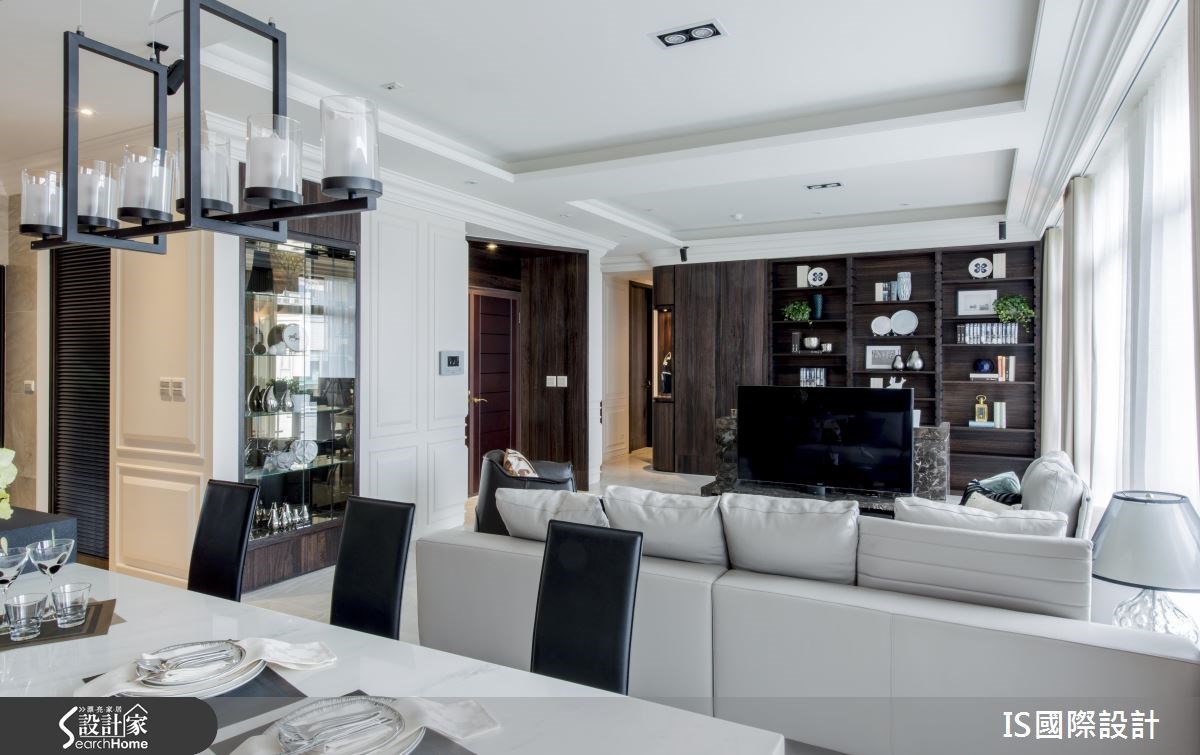 40坪新成屋(5年以下)＿美式風餐廳案例圖片＿IS國際設計＿IS_104之42