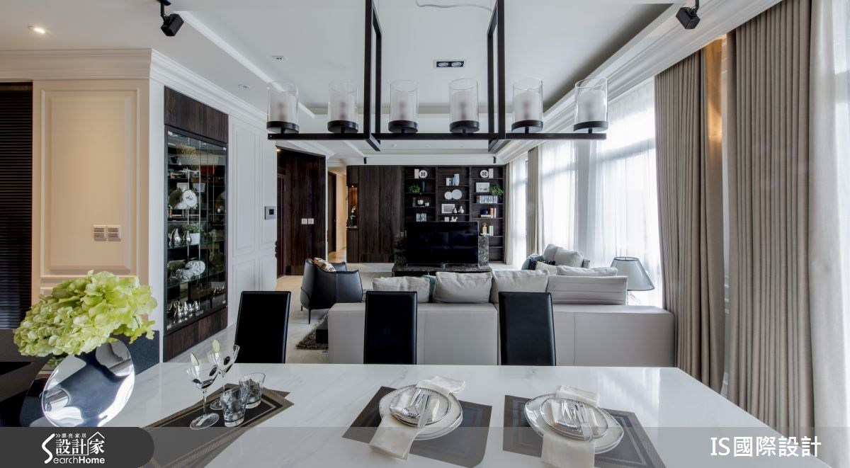 40坪新成屋(5年以下)＿美式風餐廳案例圖片＿IS國際設計＿IS_104之43