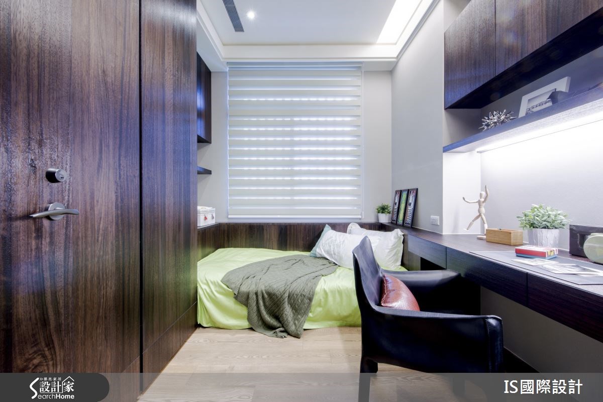 40坪新成屋(5年以下)＿美式風臥室案例圖片＿IS國際設計＿IS_104之58