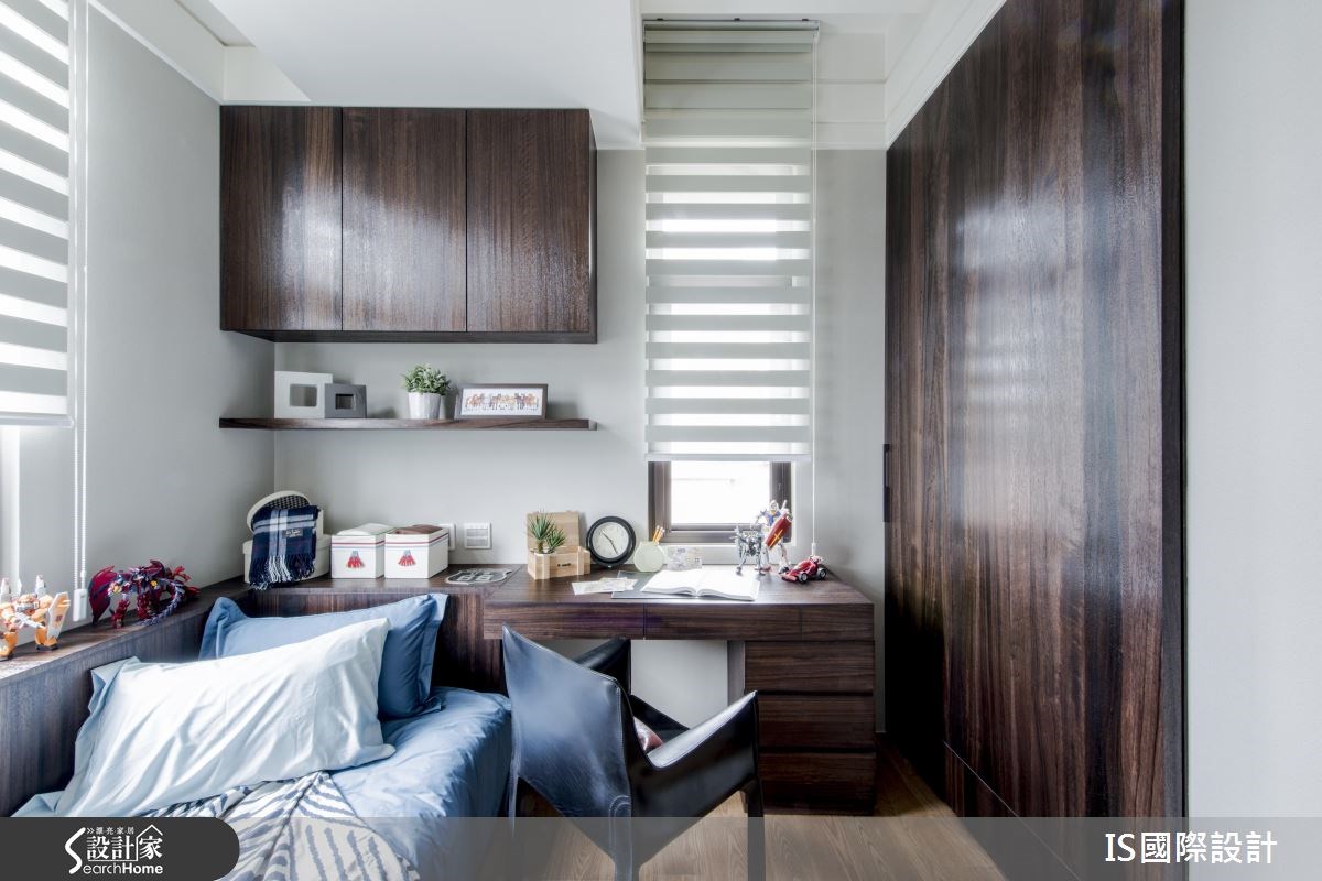40坪新成屋(5年以下)＿美式風臥室案例圖片＿IS國際設計＿IS_104之65