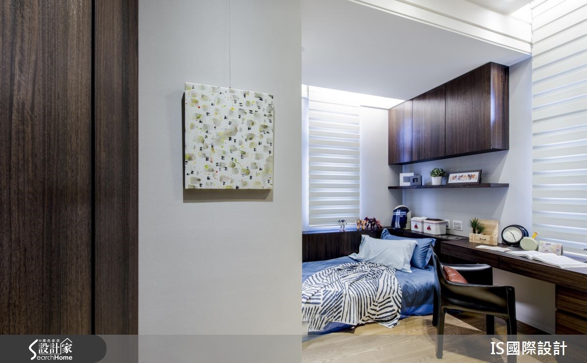 40坪新成屋(5年以下)＿美式風臥室案例圖片＿IS國際設計＿IS_104之68