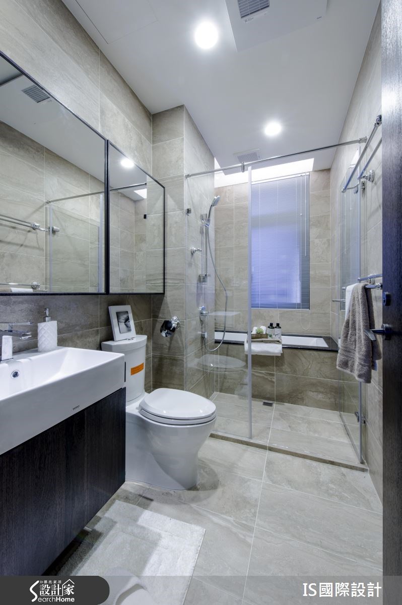 40坪新成屋(5年以下)＿美式風浴室案例圖片＿IS國際設計＿IS_104之78
