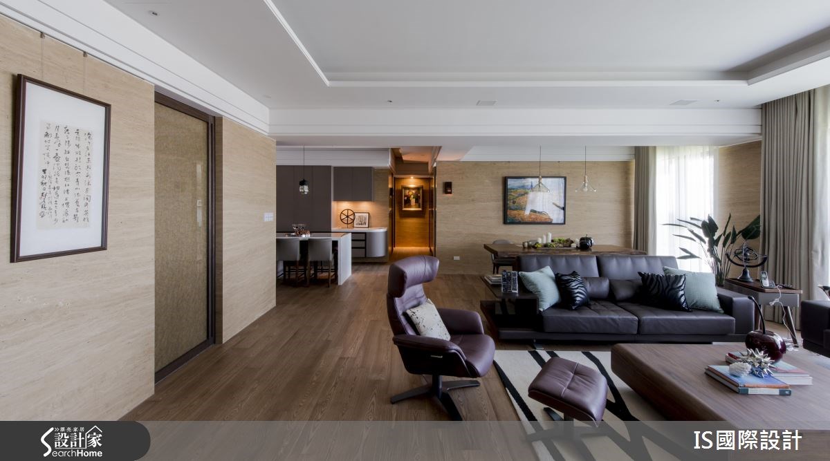 100坪新成屋(5年以下)＿奢華風客廳餐廳案例圖片＿IS國際設計＿IS_108之19