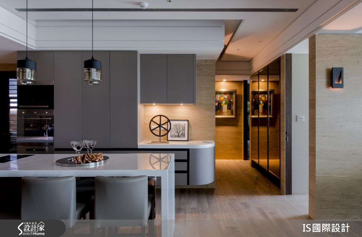 100坪新成屋(5年以下)＿奢華風吧檯案例圖片＿IS國際設計＿IS_108之20