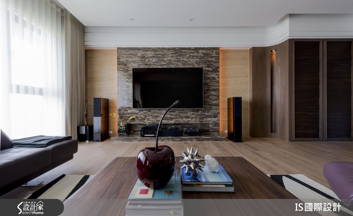 100坪新成屋(5年以下)＿奢華風客廳案例圖片＿IS國際設計＿IS_108之54