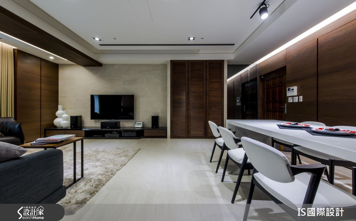 35坪老屋(16~30年)＿現代風客廳吧檯案例圖片＿IS國際設計＿IS_109之12