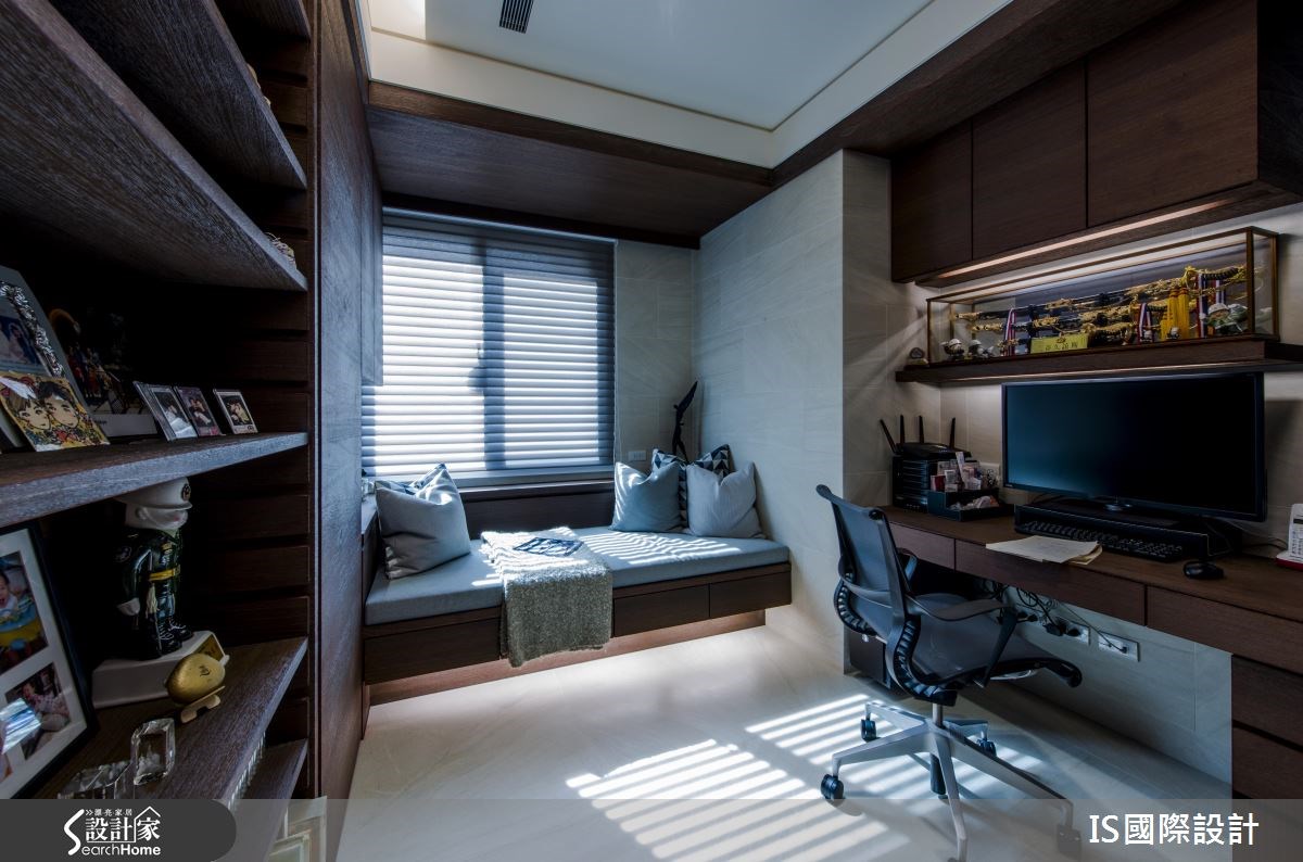 35坪老屋(16~30年)＿現代風書房案例圖片＿IS國際設計＿IS_109之42
