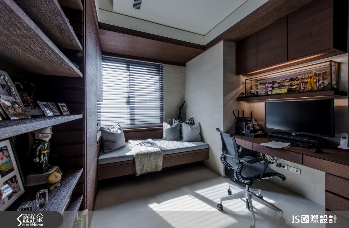 35坪老屋(16~30年)＿現代風書房案例圖片＿IS國際設計＿IS_109之43