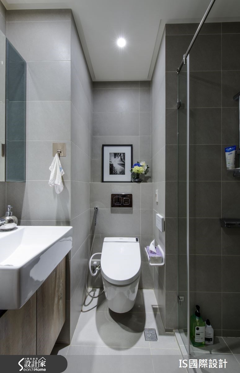 35坪老屋(16~30年)＿現代風浴室案例圖片＿IS國際設計＿IS_109之48