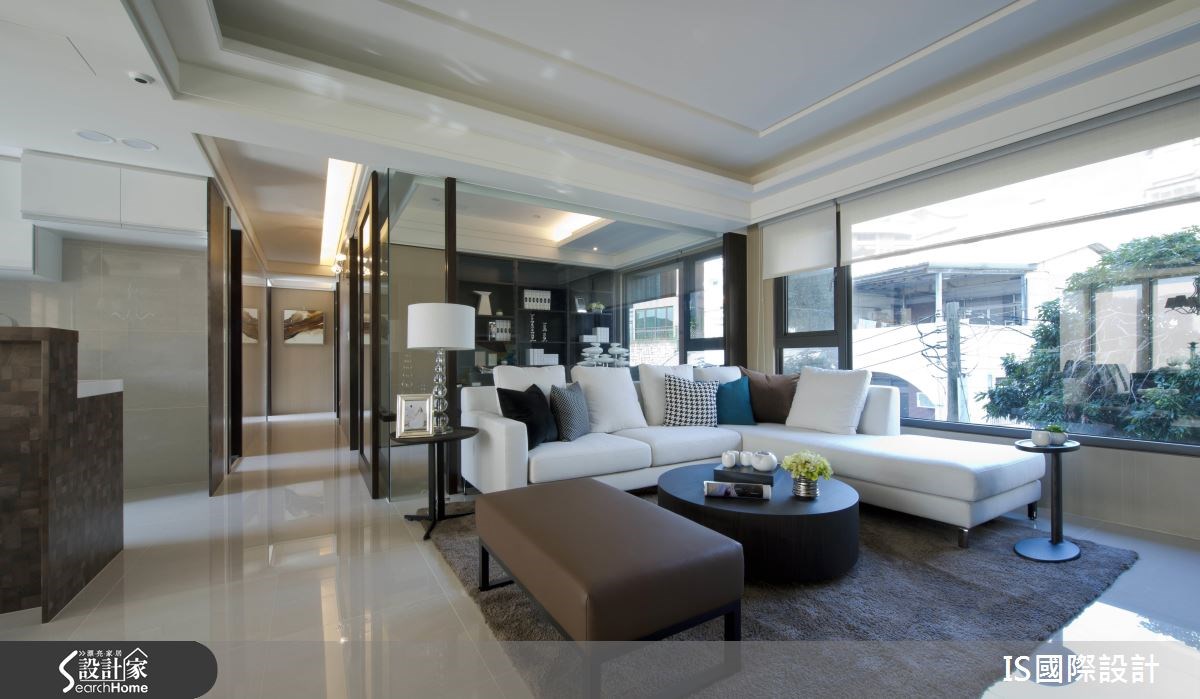 30坪新成屋(5年以下)＿混搭風客廳案例圖片＿IS國際設計＿IS_110之2