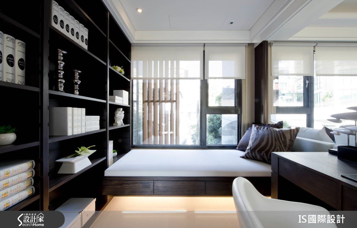 30坪新成屋(5年以下)＿混搭風書房案例圖片＿IS國際設計＿IS_110之23