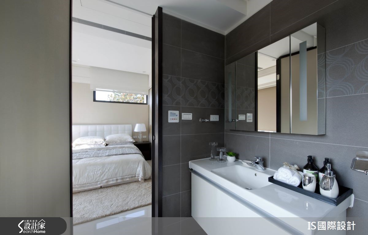 30坪新成屋(5年以下)＿混搭風臥室浴室案例圖片＿IS國際設計＿IS_110之30