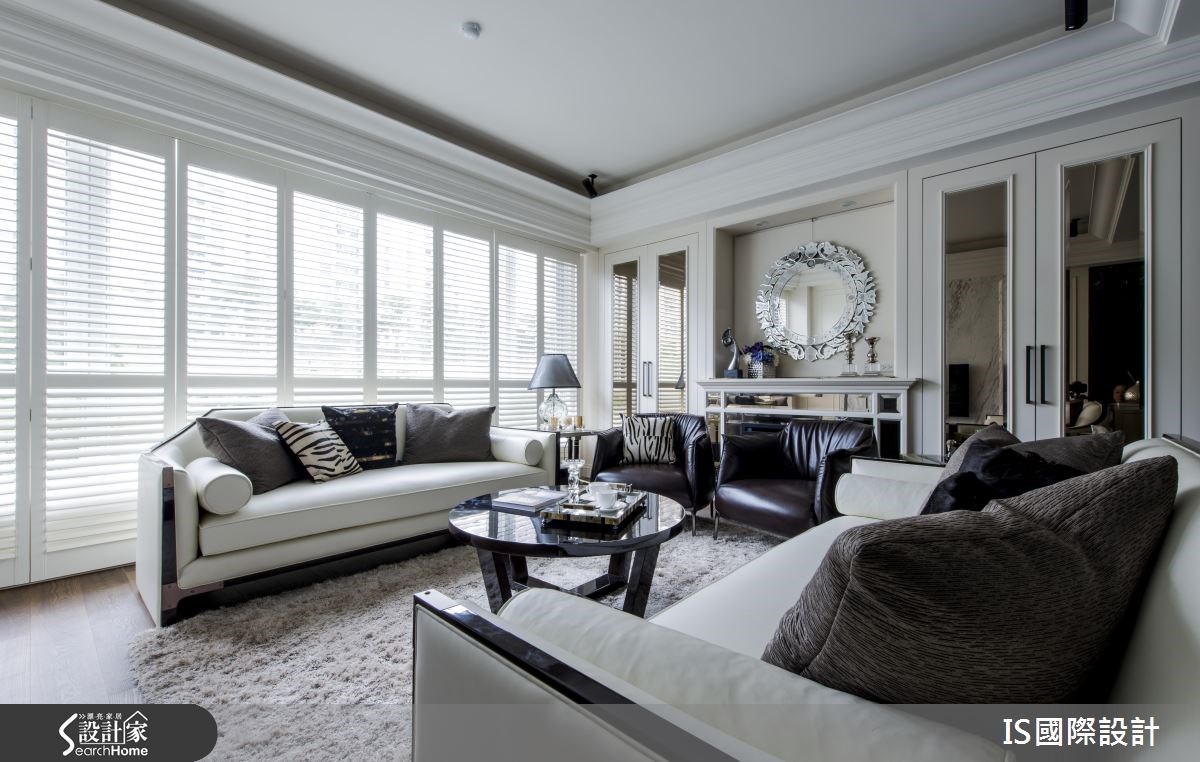 44坪中古屋(5~15年)＿美式風客廳案例圖片＿IS國際設計＿IS_112之8