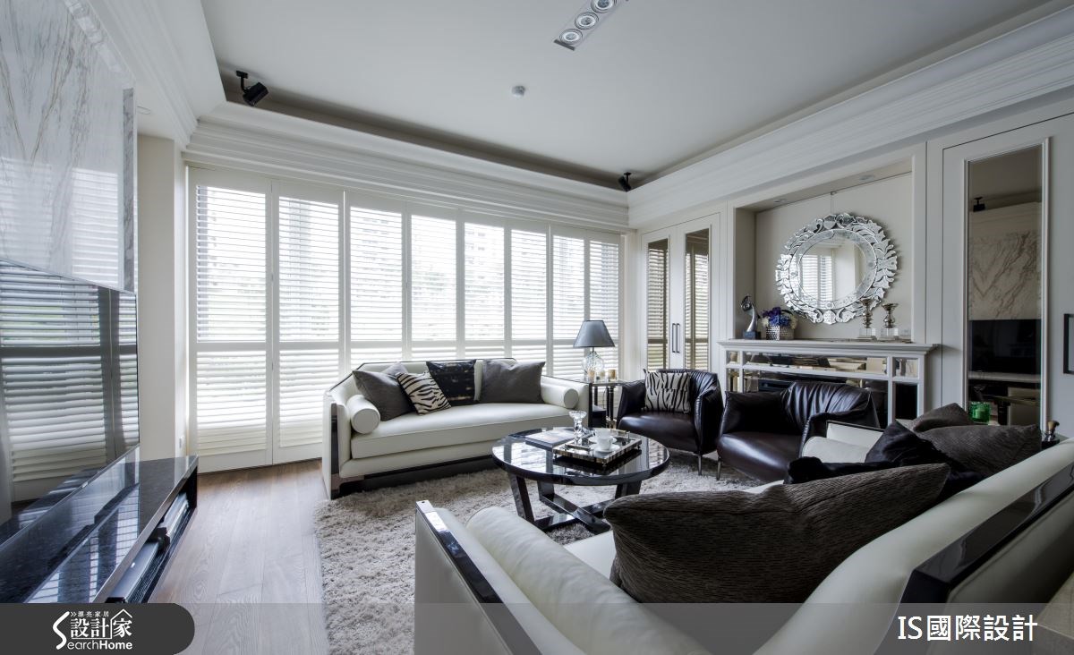 44坪中古屋(5~15年)＿美式風客廳案例圖片＿IS國際設計＿IS_112之9
