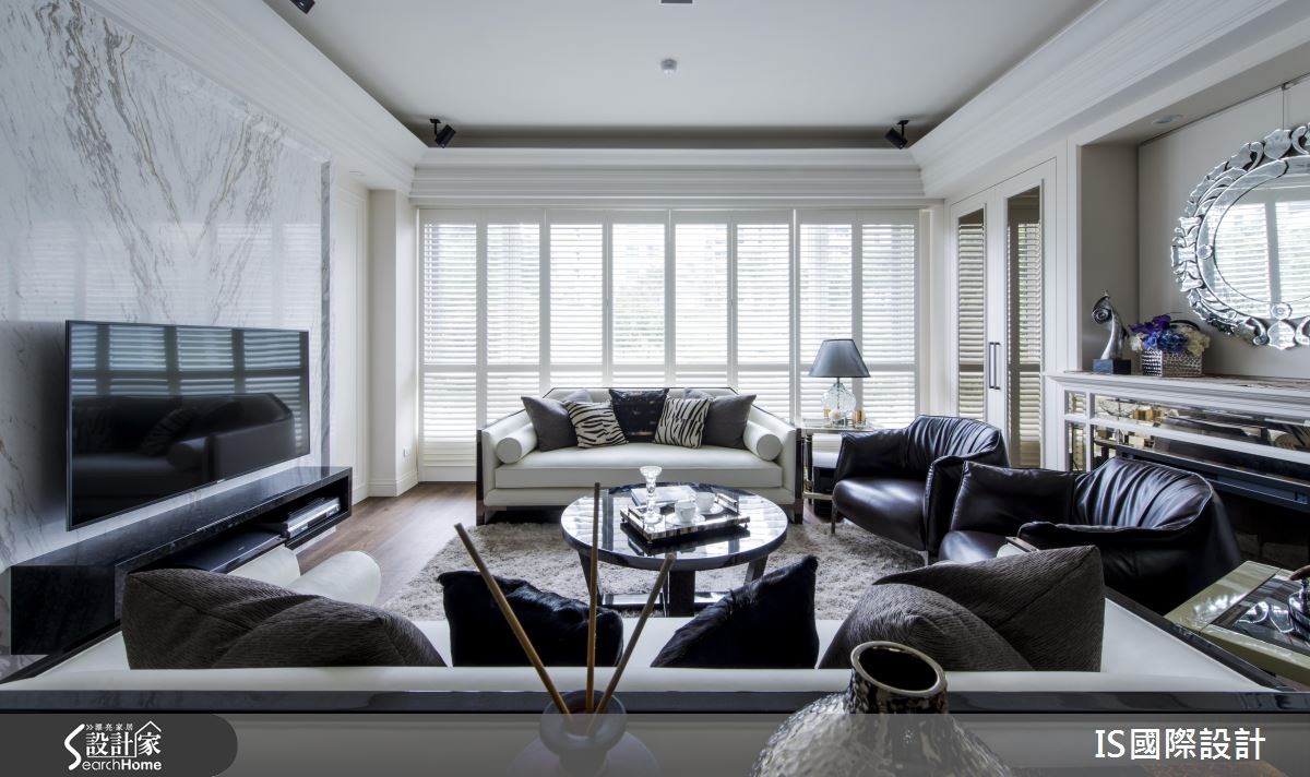 44坪中古屋(5~15年)＿美式風客廳案例圖片＿IS國際設計＿IS_112之11
