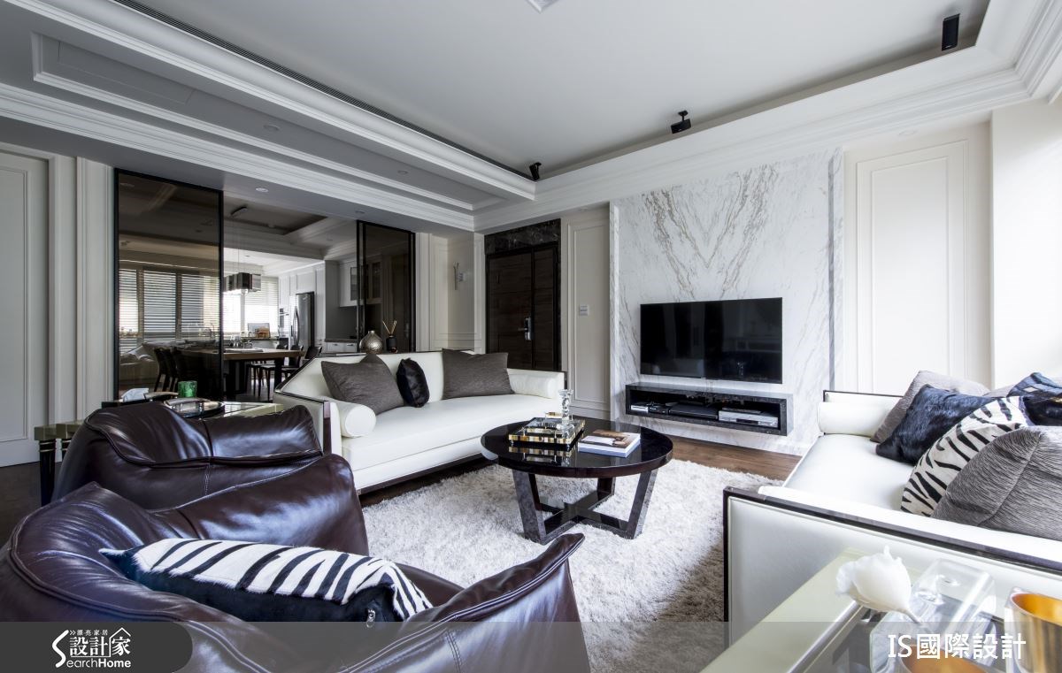 44坪中古屋(5~15年)＿美式風客廳餐廳案例圖片＿IS國際設計＿IS_112之16