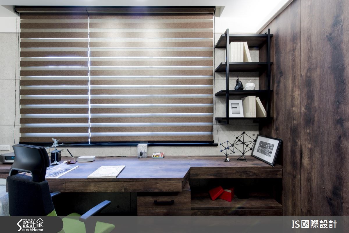 44坪中古屋(5~15年)＿美式風書房案例圖片＿IS國際設計＿IS_112之55