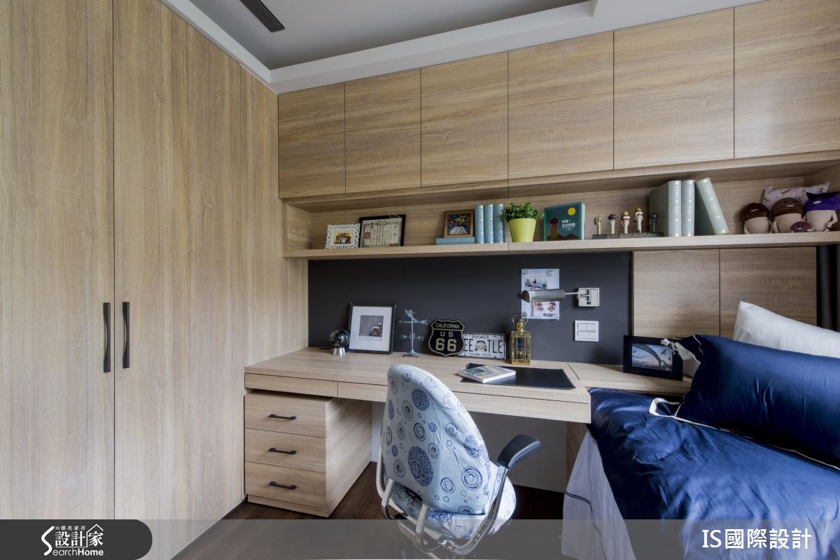 44坪中古屋(5~15年)＿美式風臥室案例圖片＿IS國際設計＿IS_112之61