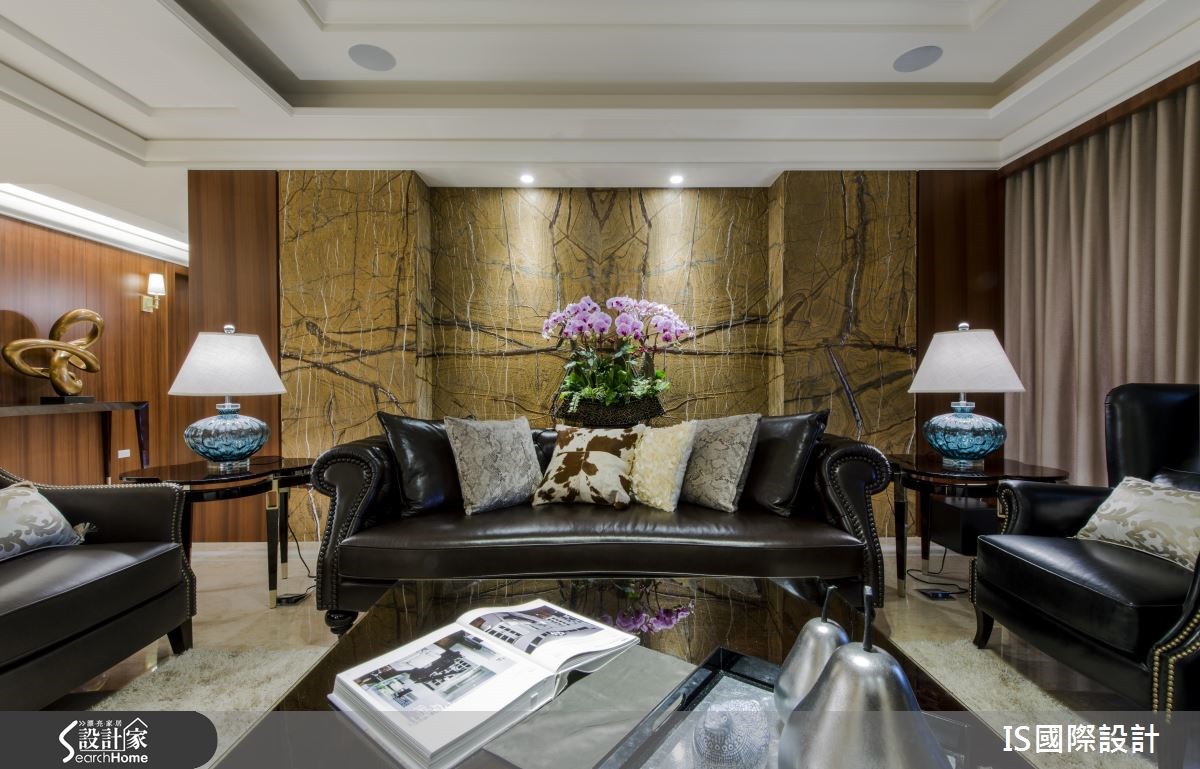 68坪新成屋(5年以下)＿奢華風客廳案例圖片＿IS國際設計＿IS_113之9