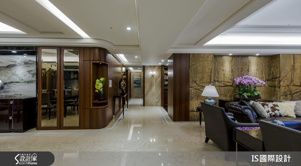 68坪新成屋(5年以下)＿奢華風客廳案例圖片＿IS國際設計＿IS_113之14