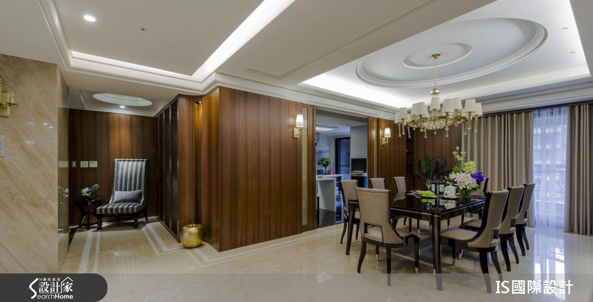 68坪新成屋(5年以下)＿奢華風餐廳吧檯案例圖片＿IS國際設計＿IS_113之15