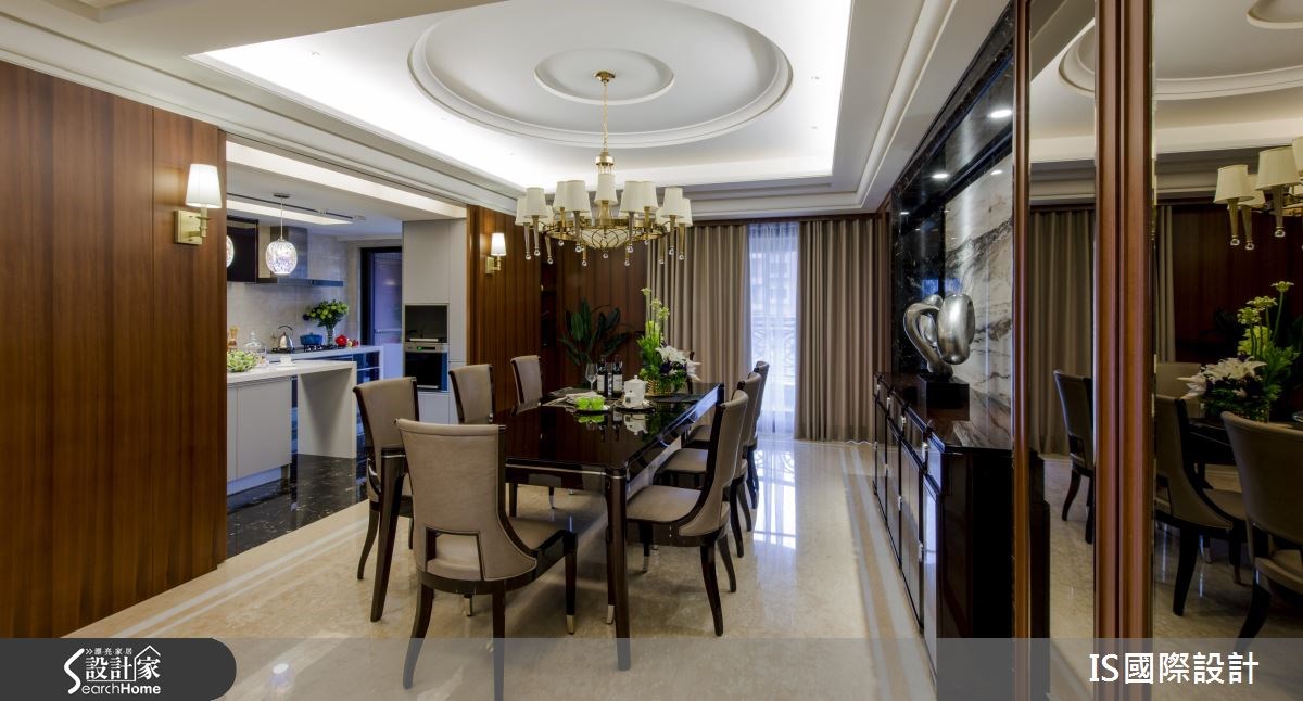 68坪新成屋(5年以下)＿奢華風餐廳吧檯案例圖片＿IS國際設計＿IS_113之18