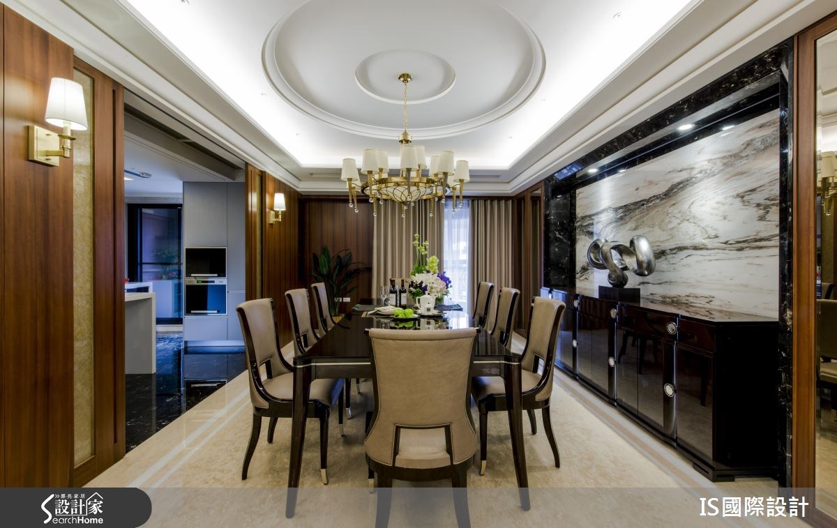 68坪新成屋(5年以下)＿奢華風餐廳案例圖片＿IS國際設計＿IS_113之19