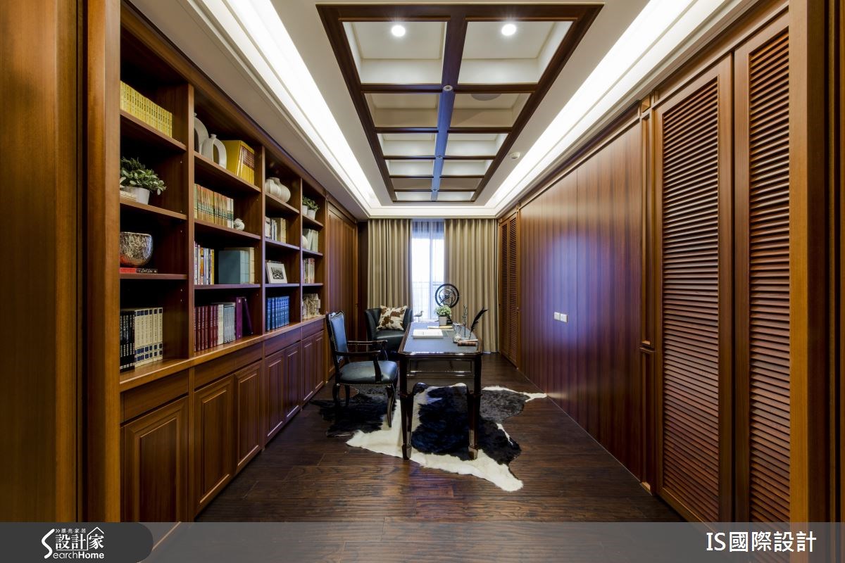 68坪新成屋(5年以下)＿奢華風書房案例圖片＿IS國際設計＿IS_113之32