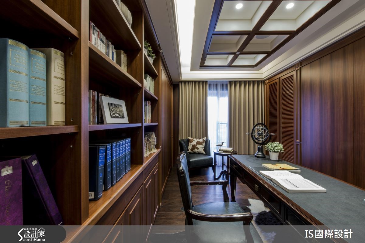 68坪新成屋(5年以下)＿奢華風書房案例圖片＿IS國際設計＿IS_113之34