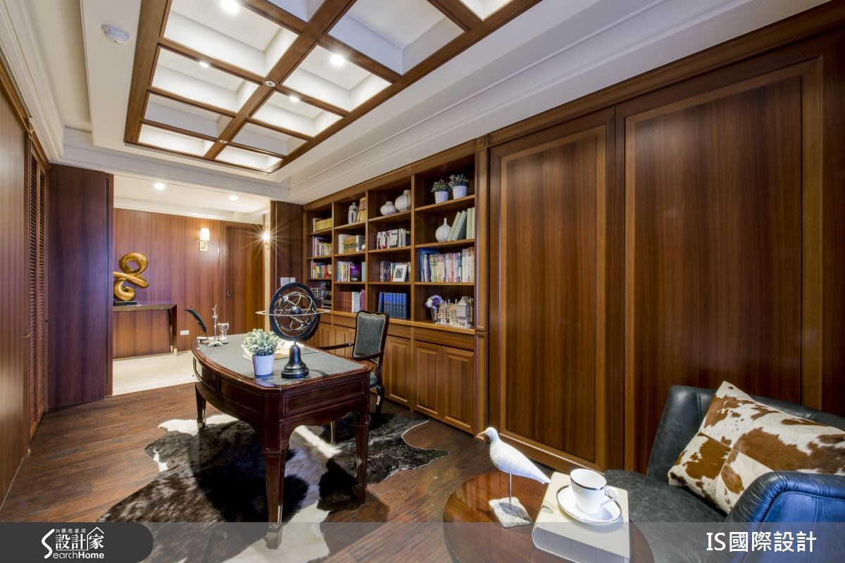 68坪新成屋(5年以下)＿奢華風書房案例圖片＿IS國際設計＿IS_113之37