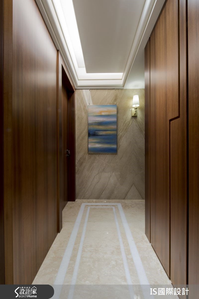 68坪新成屋(5年以下)＿奢華風走廊案例圖片＿IS國際設計＿IS_113之39