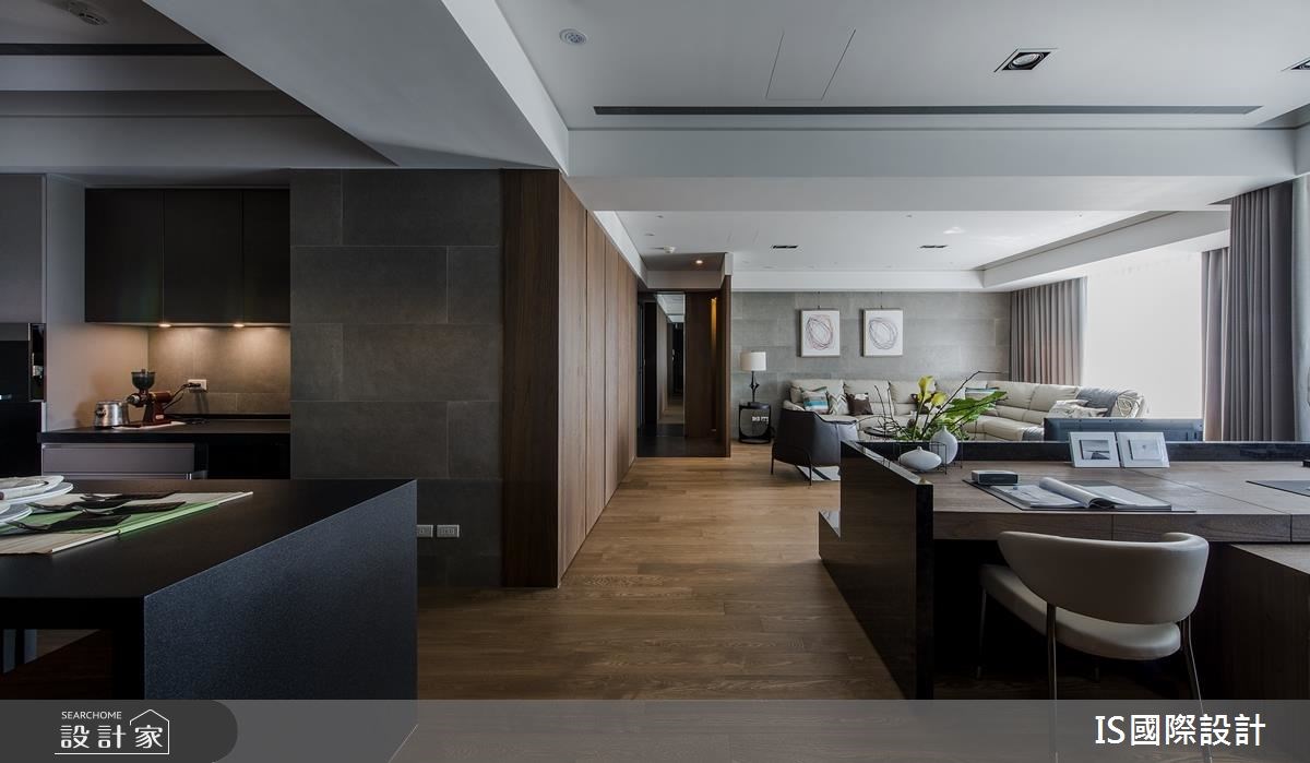 新成屋(5年以下)＿現代風玄關客廳吧檯工作區案例圖片＿IS國際設計＿IS_117之12