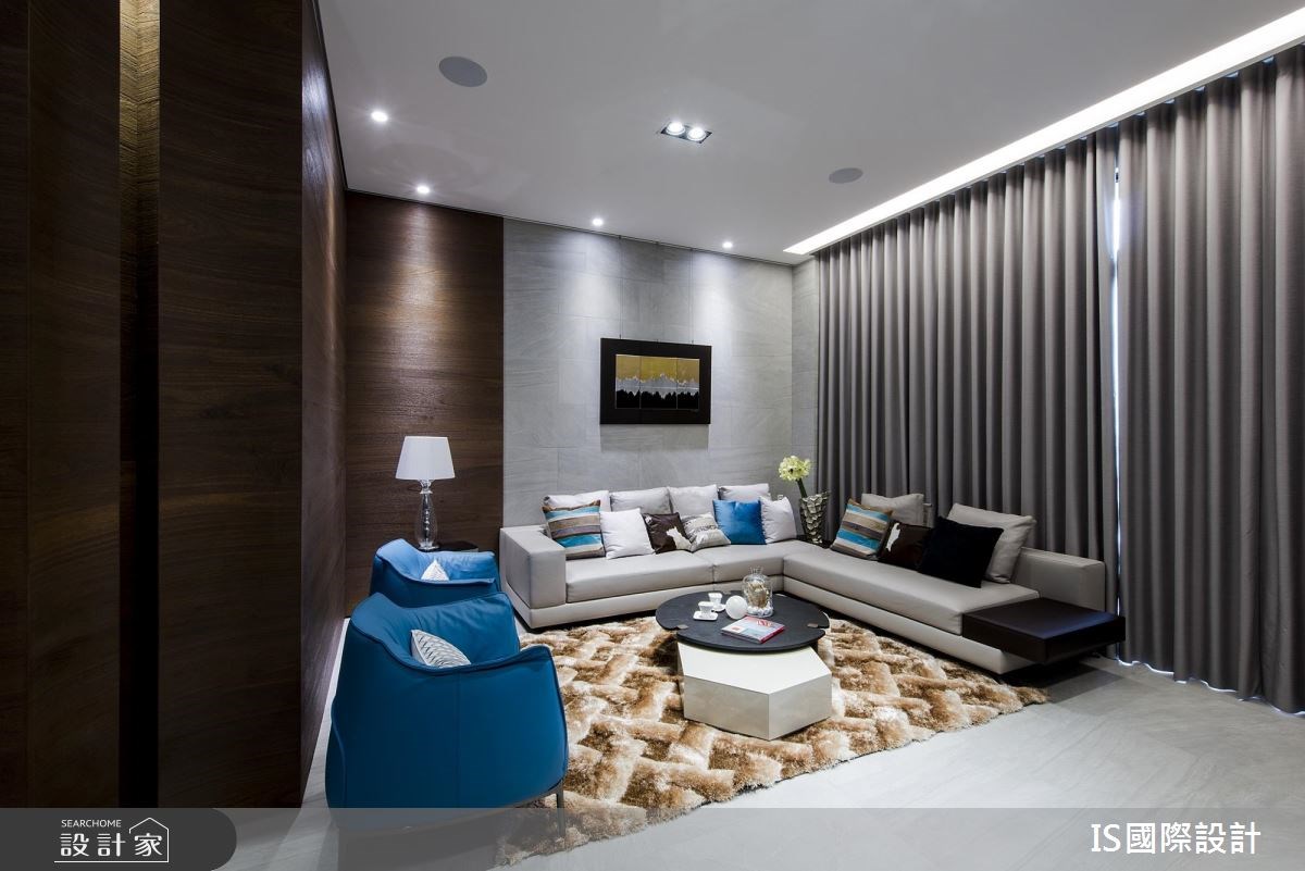 103坪新成屋(5年以下)＿現代風客廳案例圖片＿IS國際設計＿IS_118之12