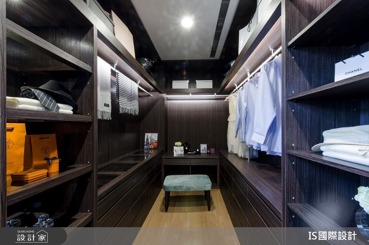 103坪新成屋(5年以下)＿現代風更衣間案例圖片＿IS國際設計＿IS_118之32