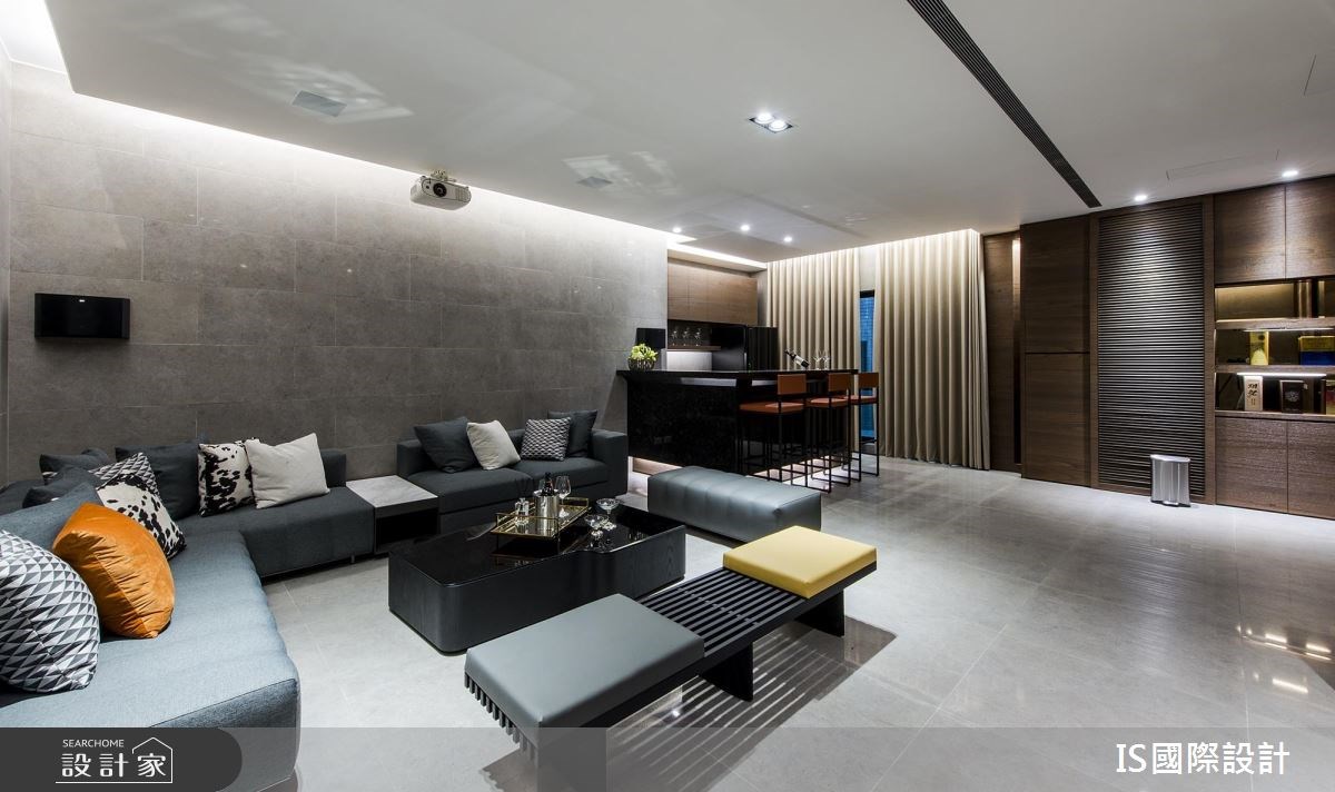103坪新成屋(5年以下)＿現代風客廳吧檯案例圖片＿IS國際設計＿IS_118之48