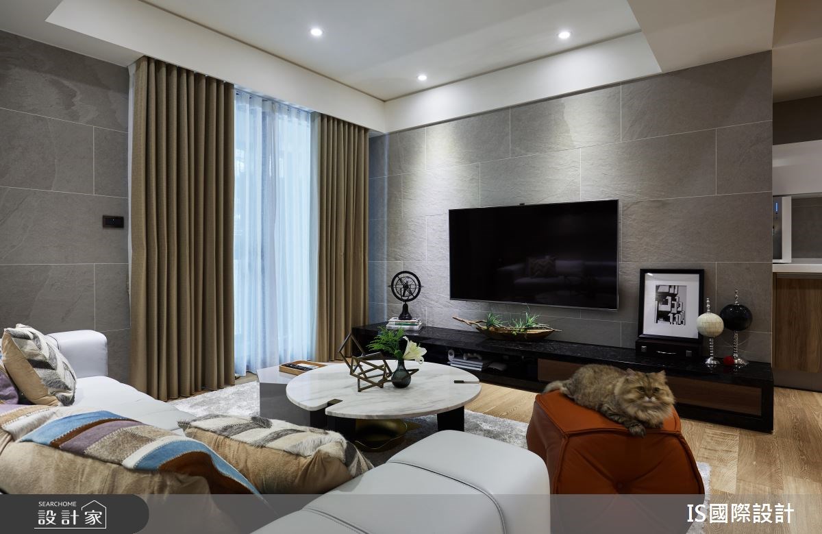 27坪老屋(16~30年)＿現代風客廳案例圖片＿IS國際設計＿IS_119之2